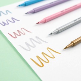 Yoobi | Felt Tip Marker Set | Metallic | Non-Toxic | Multicolor Pack of 10