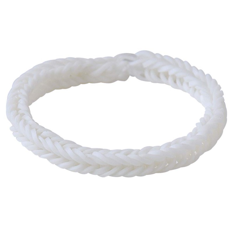 The Beadery White Wonderloom Bands, 600 RubberBand & 24 Clip