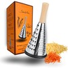 SIMPLEX DOMO Kitchen Grater - Cone Design - Beech Wood
