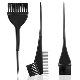 Hair Coloring Brush Set 3Pcs Hair Dye Applicator Brush Hair Dye Brushes Tinting Comb Sharp Tail Comb Mixer Hair Dye Kit For Hair Dying Coloring Applic