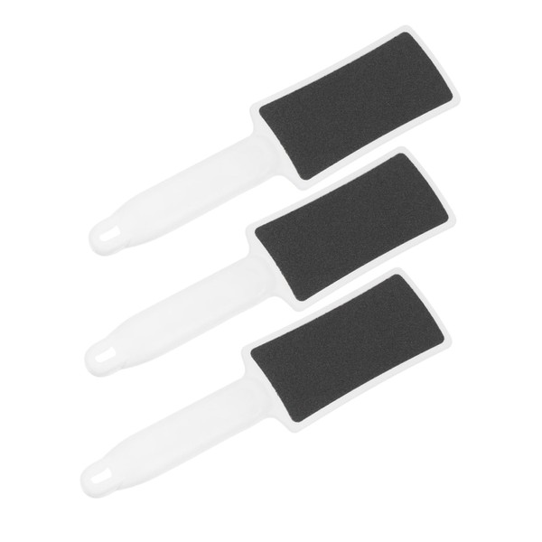 BIUDECO 3pcs Double-sided Foot File Cracked Heel Repair Tool Raw