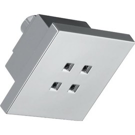 Delta Faucet RP51032 Contemporary Water-Efficient Showerhead, Chrome, 0.5