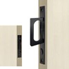 betensh Pocket Door Edge Pull Brushed Nickel Push Automatic Bounce
