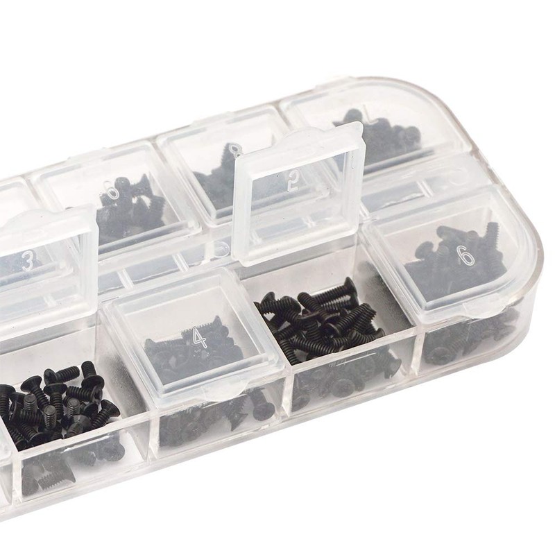 240pcs Laptop Screws M2 M2.5 M3 Laptop Screw Set with