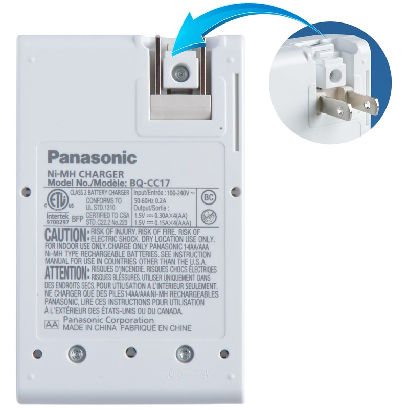 Panasonic K-KJ17MZ104A eneloop Power Pack; 10AA, 4AAA, and Advanced Individual