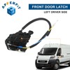 Door Latch Lock Actuator with Cables for Front Door Left