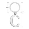 Freedale Keyring Letter - Initial Alphabet Key Ring Charm C