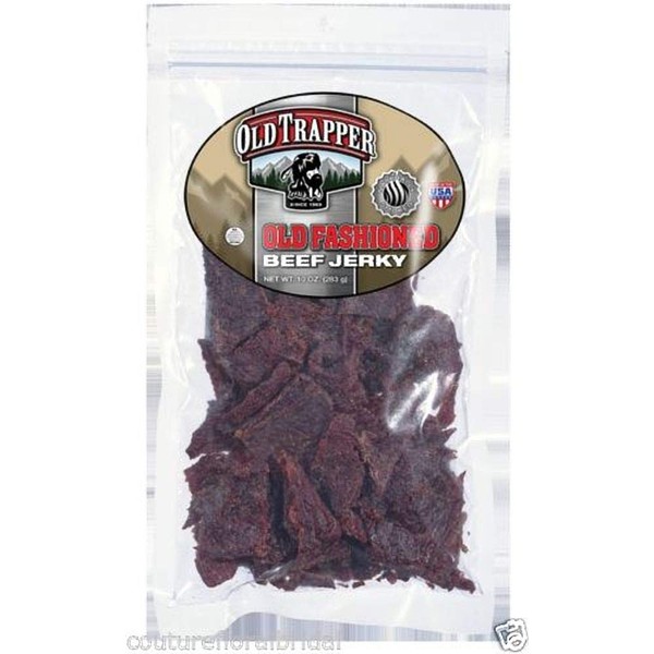 Bulk 30oz Old Trapper Old Fashioned Beef Jerky (3 x 10oz bags)