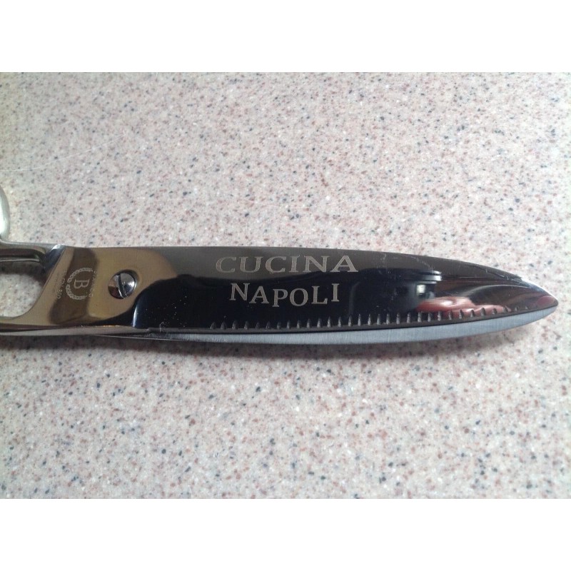 Bianco Instruments Cucina Napoli 8" Kitchen Shears Scissors for Meat