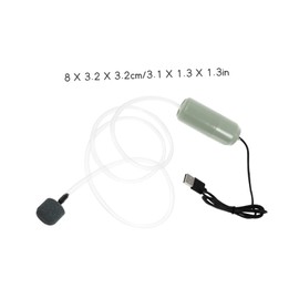 Sosoport Oxygen Air Pump Home Fish Tank Aerator Small Lightweight for Small Fish Aquariums Random