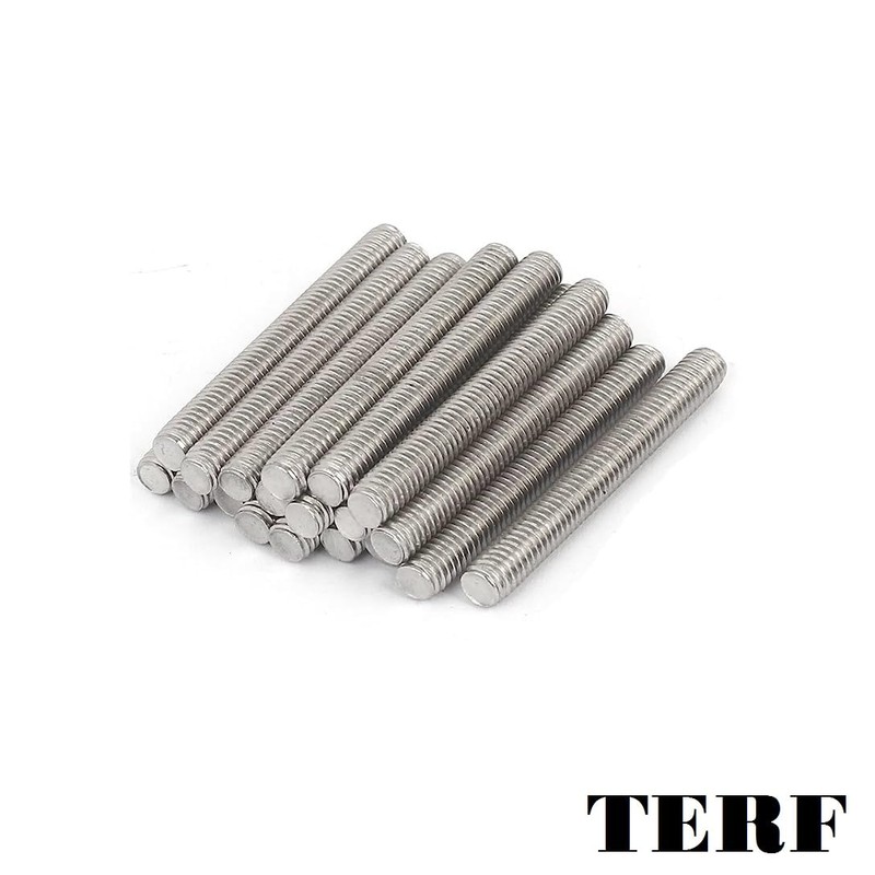 TERF® M10 (10mm) X 75mm Fully Threaded Studding Rod Bar