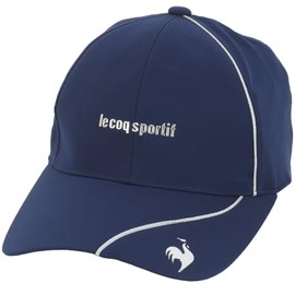 Cox Sportif QGCXJC10 Women's Cap, Piping, Stylish, Simple, Sweat Absorbent, Quick Drying, Antibacterial, Odor Resistant, Golf, NV00 (navy)