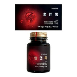Efree Lab Hyeol&Talk Premium Solution Ipri Lab 600mg x 30 tablets 1 unit / 혈앤톡 프리미엄 솔루션 이프리랩 600mg x 30정 1개