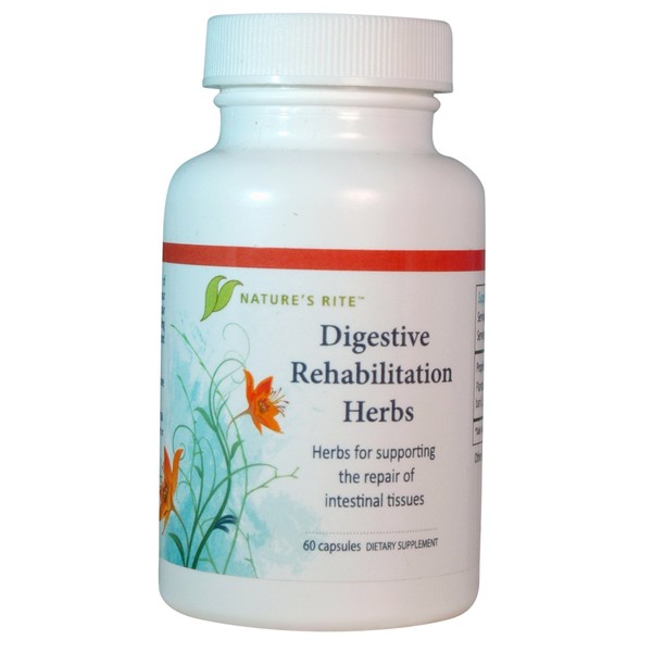 Natures rite digestive rehabilitation herbs 60 cap