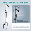 Aolemi Wall Mount Outdoor Shower Kit,Outdoor Shower Fixtures Faucet System