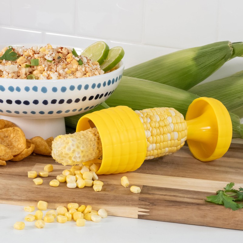 Chef’n Cob Plus Corn Stripper and Peeler for Corn on