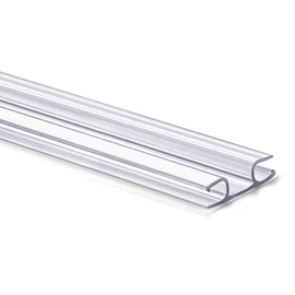 Maasechs 1 Pack Living Hinge for Golf Cart Windshield Piano Drum Shield Cuttable Clear PVC Living Hinge(48 Inch)