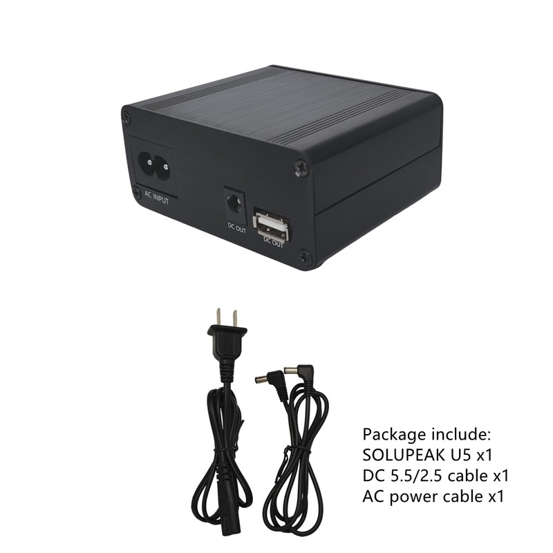 SOLUPEAK DC Linear Power Supply Low Noise DC 5V 1.2A