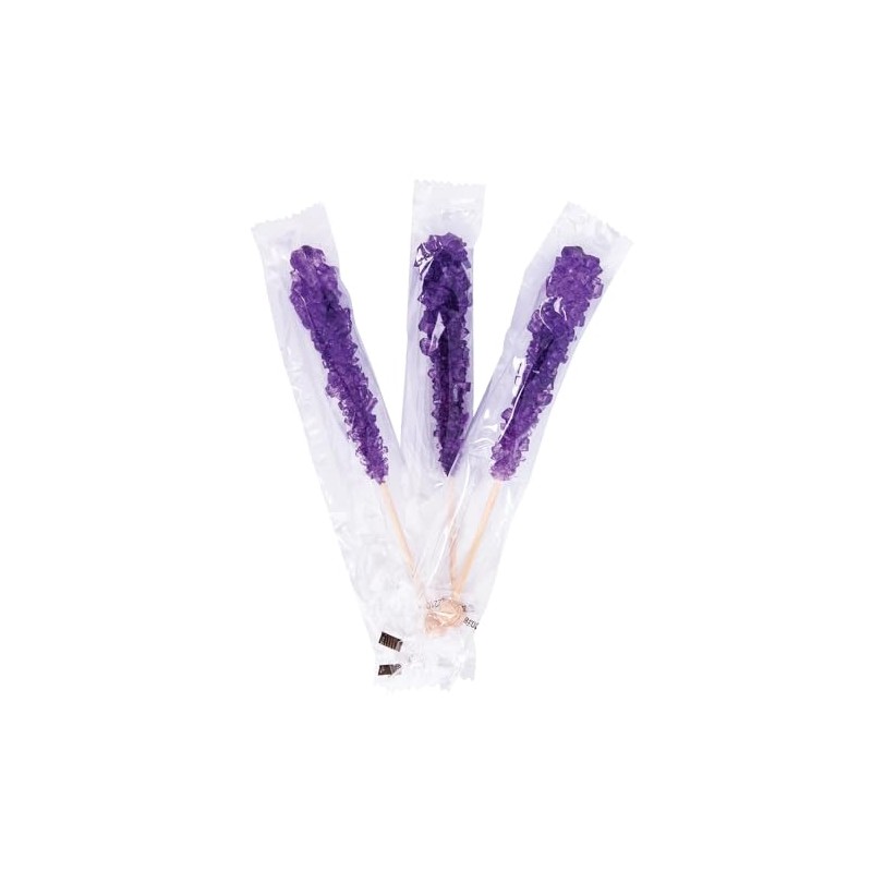 Bayside Candy Rock Candy Wrapped Sticks – Assorted and Individual