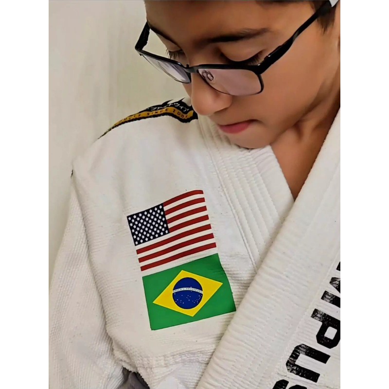 Unbranded 2"x 3" Brazil Flag Patch- Easy iron on (heat