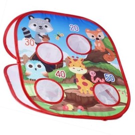 Bean Bag Toss Outdoor/Indoor Game Set for Kids - 5IN1 Cornhole Family Party Toys Age Over 3 Years Old Toddlers Children/Backyard Throwing Toy to Boys Girls Birthday/Christmas/Easter Kid Gift