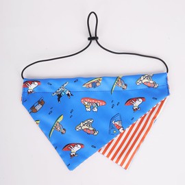 Supet Head Scarves for Dogs 3 Blue S