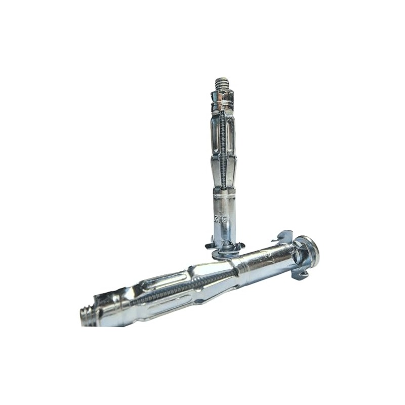 SANTIE Hollow Wall Anchors Bolts (1/4x2-1/2 X-Long) - 25 PC