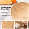 Friheten Sourdough Starter Kit,Sourdough Bread Baking Supplies,40oz Sourdough Starter Jar,Banneton