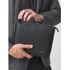 United Arrows Green Label Relaxing CIBO Leather-Like 2WAY Shoulder Clutch