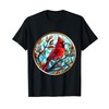Red Cardinal Bird For Men Women T-Shirt
