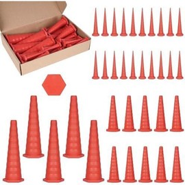 35 count Hydraulic Oil Service Plugs, Universal Rubber Plugs,Hydraulic Plugs Rubber, Industrial Hydraulic Hose Plugs for Oil Pipes, Hose, Irrigation, 5 Large, 10 Medium, 20 Small Szies - Color: 35Pcs