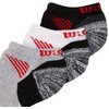 Wilson B7584, Calcetines Para Hombre, Multicolor, 29 Amplio Corto