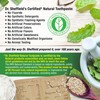 Dr. Sheffield’s Certified Natural Toothpaste (Extra-Whitening) - Great Tasting, Fluoride