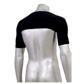 SK11 KS-KATA-M-BK Compression Supporter, For Shoulders, Absorbent, Quick Drying, Black, M
