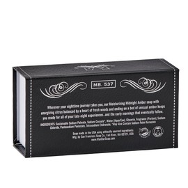 San Francisco Soap Company Deep Cleansing Man Bar, Midnight Amber, 10 Ounce (SFS-MAF6230)