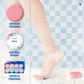 CalmNFiz Shower Steamers Aromatherapy 8 Pack - Christmas Stocking Stuffers & White Elephant Gifts for Women, Men, Adults - Travel Essentials & Self Care Gifts for Relaxation of Home, Hotel & Gym