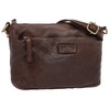 Gusti Veronika Small Shoulder Bag Handbag Women's Leather Party Brown