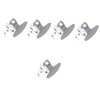 jojofuny 5 Sets Drum Washing Machine Handle Replacement Metal Door