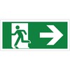 pubblimania Emergency Exit PVC Heavy Duty Outdoor Indoor (29 x