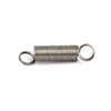 sourcingmap 0.3mmx3mmx15mm 304 Stainless Steel Tension Springs Silver Tone 10pcs