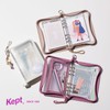 Raymay Fujii KP1156BG Binder Kept Mesh Pouch Refill 6 Holes