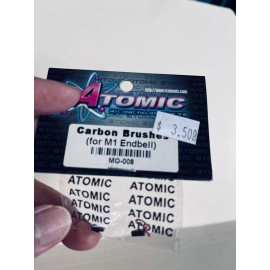 Atomic Mini Z   Carbon Brushes for M1 Endbell MO-008