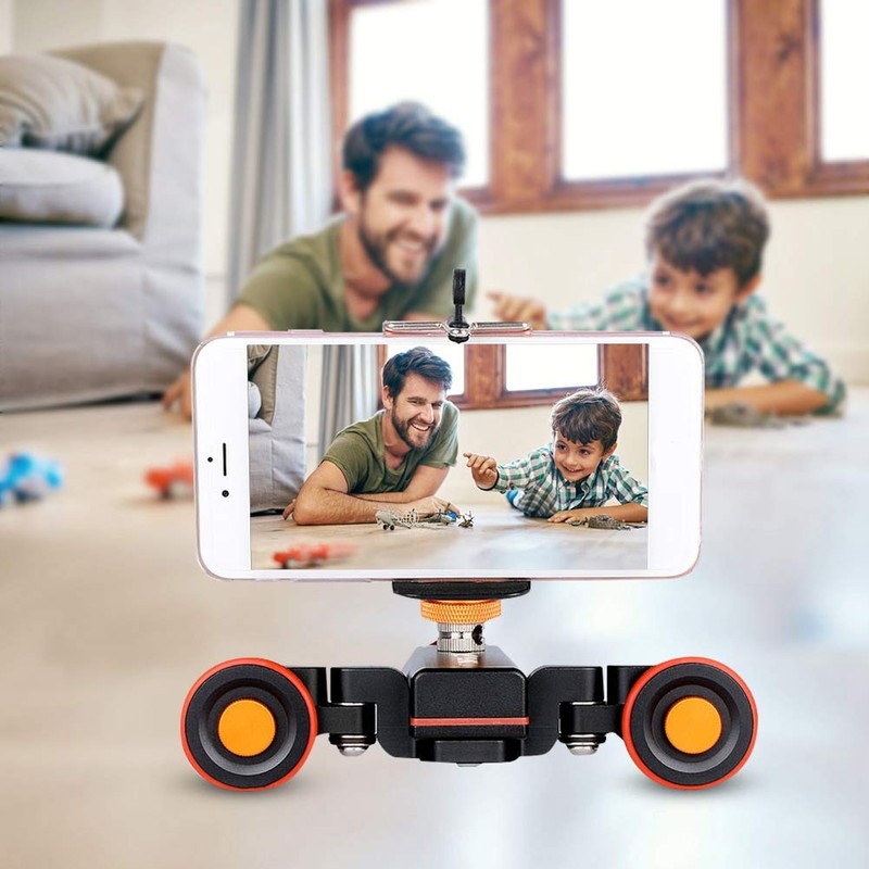 Yinhing Camera Motor Dolly,YELANGU L4X Mini Motorized Electric Track Slider