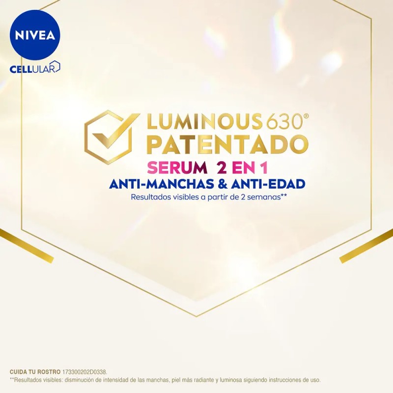 Serum 30 ml + Fluido 40 ml Nivea Cellular Luminous