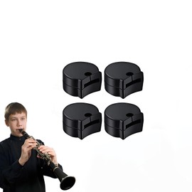 BaraRose Clarinet Thumb Protector Thumb Rest Wood Wind Instrument Parts Thumb Rest Cushion Rubber Replacement Comfortable Durable Resistance (8)