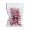 Innfeeltech 100 Pcs PVC-Insulated Brass Spade Crimp Terminals, Connector Width