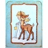 Stampendous Cling Stamp, Cherub Deer