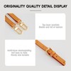 Adjustable Vachetta Leather Replacement Shoulder Strap, Beeswax