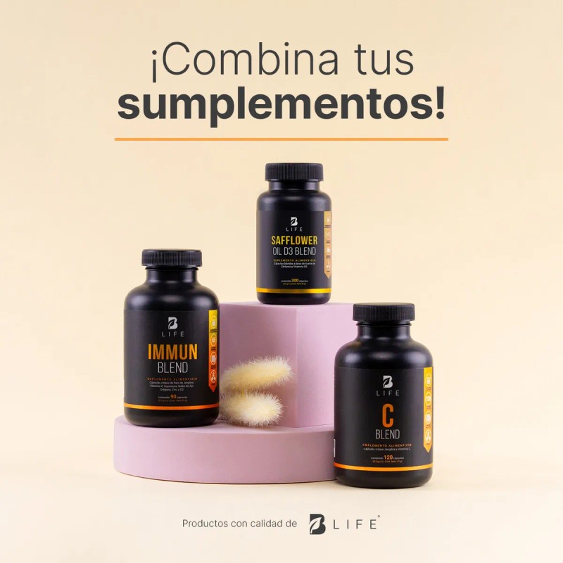 Vitamina C Con Jengibre De 120 Cápsulas. C Blend B