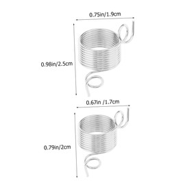 Operitacx Kabelhalter Zum Stricken 12 Stück Häkelringe Zum Häkeln Garnführung Stricken Geflochtene Ringe Strickwerkzeug